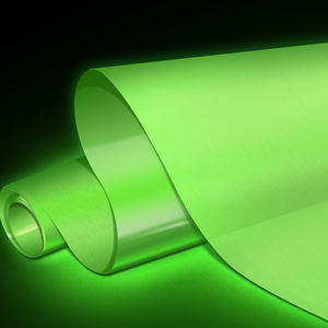 Película de Transferencia de Calor Luminosa Noctilucente Verde, Película PET DTF que Brilla en la Oscuridad para Camisetas, Impresión de Logotipos Especiales - Product Image 1