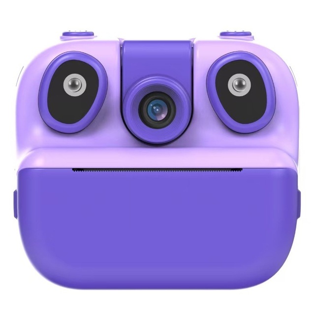 Mini Instant Camera Kids Rechargeable USB Digital Photo Camera Flipable Waterproof Outdoor Hotel Educational Toy Birthday Gift