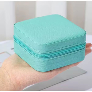 Miniature Travel <strong>Jewelry</strong> Gift <strong>Box</strong> Portable <strong>Jewelry</strong> Storage <strong>Box</strong> Customized Pu Leather Small <strong>Jewelry</strong> <strong>Box</strong> Packaging - Product Image 1