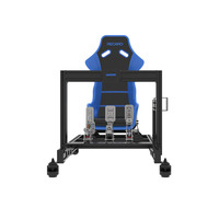 Simulateur de jeu personnalisé SimJack Siège de course Sim Racing Rig F1 Siège de simulation Support de roue de course avec siège Simracing