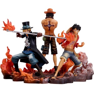 XR 3 cái Anime một mảnh hình thiết lập khỉ D. Luffy Sabo Ace Ba Anh Em Thiết Lập PVC Nhựa Hành Động Con Số Hành Động & Đồ Chơi Hình - Product Image 1