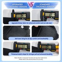 Correcteur de posture réglable pour les épaules, soutien dorsal respirant en polyester, ceinture de maintien pour le haut du dos, idéal pour les employés de bureau et les étudiants