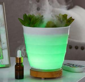 Diffuseur d'huile ultrasonique industriel, humidificateur, pour Design de plantes <span class=keywords><strong>en</strong></span> <span class=keywords><strong>pot</strong></span>, naturelles - Product Image 2