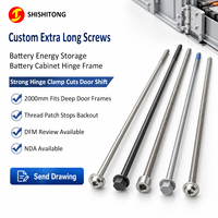 Produsen Sekrup Pan Washer Flens Hex Socket Panjang Khusus untuk Penguatan Engsel Pintu Kabinet Baterai
