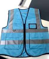 Gilet de travail réfléchissant à fermeture éclair facile à enfiler/retirer, idéal pour la réparation électrique et les travaux en extérieur – Prix direct usine