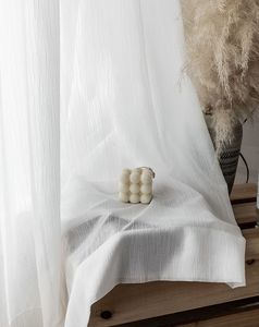 Tende in Tessuto <span class=keywords><strong>Trasparente</strong></span> Bianco Naturale di Alta Qualità, Fornitura Diretta dalla Fabbrica - Product Image 6