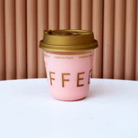 Échantillon gratuit 90mm PP jetable réutilisable thé café couvercle de tasse en plastique