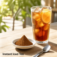 Poudre de thé noir biologique décaféiné, mouture fine, pour la pâtisserie, le chai et la fabrication de glaces, vente en gros, qualité alimentaire