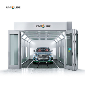工业用摩托车/汽车合金轮毂喷漆室，带台式喷漆架，适用于汽车零部件和业余用途 - Product Image 1