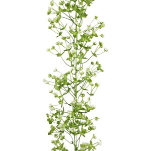 Guirnalda Artificial de Baby's Breath de 175 cm, Verde, Decoraciones para Bodas, Accesorios para el Hogar y Exteriores - Product Image 5