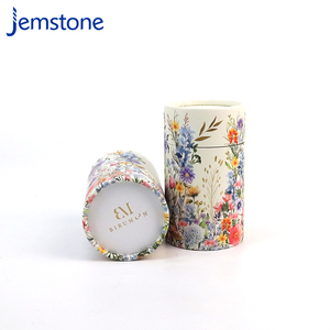 Boîte Cadeau Cylindrique en Carton Personnalisée pour Thé en Vrac et Thé aux Fleurs, Emballage en Tube de Papier Kraft de Qualité Alimentaire - Product Image 2