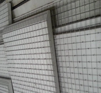 Panneau en treillis métallique 3D EPS moderne pour murs imperméable et insonorisé, ignifuge et absorbant l'humidité, pour usage domestique.