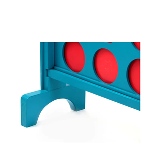 Nouveau design <span class=keywords><strong>Jeux</strong></span> d'extérieur Top Connect 4 Large en <span class=keywords><strong>bois</strong></span> massif 4 d'affilée - Product Image 4