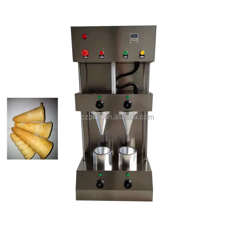 बिक्री के लिए स्वचालित कोनो शंकु पिज्जा और ओवन बनाने की मशीन