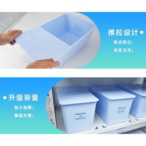 Transparent Plastic Desktop Storage Box Organizer Rectangular Snack <b>Medicine</b> Storage Case for Miscellaneous Pill Organizing - Product Image 2