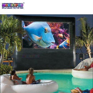 Grand écran de cinéma extérieur gonflable avec projecteur-Installation facile, étanche et durable pour le cinéma et les événements publicitaires - Product Image 6
