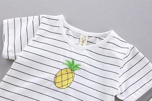 Ropa Infantil al por Mayor, Conjunto de Ropa de Verano Coreana para Niños, Conjuntos de 2 Piezas para Niños y Niñas - Product Image 4