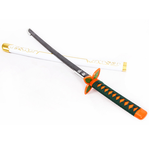 ดาบไม้ของมิงหู อนิเมะดาบพิฆาตอสูร ดาบนินจาผีเสื้อขาว ของเล่นดาบคาตานะ - Product Image 5