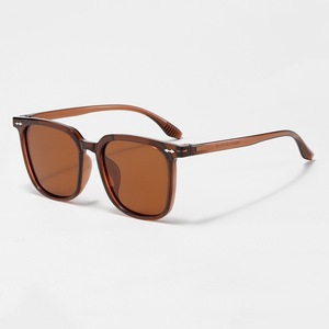 TR90 <b>Square</b> <b>Sunglasses</b> Polarized UV400 Full Rim Unisex Fashion Sun Protection - Product Image 4