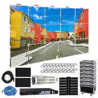 Dış Mekan İç Mekan HD Sahne Arka Planı Led Ekran P3.9 Uygun Fiyatlı Kiralık LED Video Duvar Panel Ekranı