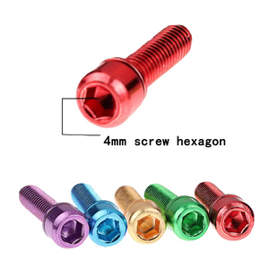 <span class=keywords><strong>JUB</strong></span> S-03 Tornillos de Manillar Verticales Ligeros de Aluminio Pulido - M518mm/M618mm para Bicicletas de Montaña - Product Image 4