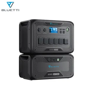 Bluetti Multiple Charging Options 3072wh Battery Generator 5000w Output