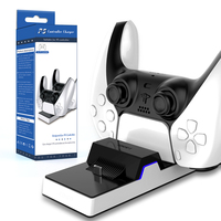 Chargeur personnalisé pour manette de jeu playstation 5, double Station de charge, avec indicateur Led, Joystick