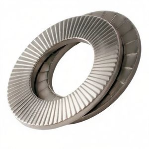 Custom Made White <b>Black</b> Color Derlin Flat Washer - Product Image 1