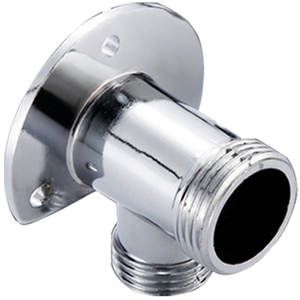 Support de fixation pour bras de douche Chengming, chromé poli, pour montage encastré ou apparent, pour conversion de robinet mitigeur - Product Image 5