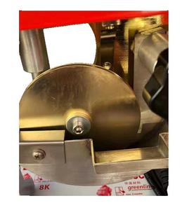Machine à brosser l'huile semi-automatique à double vitesse réglable pour articles en <span class=keywords><strong>cuir</strong></span>, sacs et ceintures, avec moteur central - Product Image 6