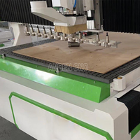 Machine de gravure CNC Anben ATC à 2 axes avec commande DSP, moteur de broche 9KW, haute vitesse, gravure sur plastique et bois, ATC automatique