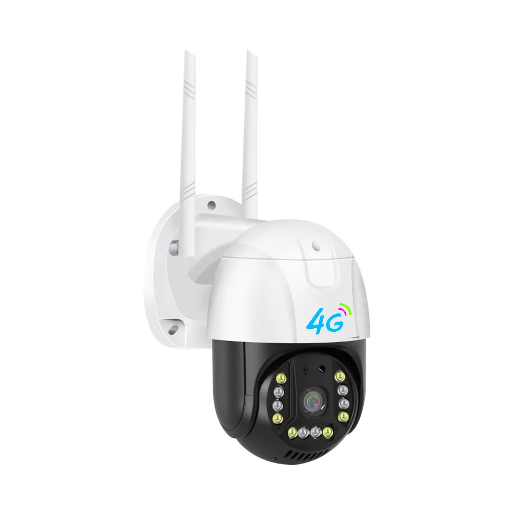 V380 פרו 3MP 4G חיצוני PTZ מצלמה 4G Sim כרטיס LTE RJ45 Lan יציאת אלחוטי אבטחה 4G מעקב CCTV PTZ IP מצלמה