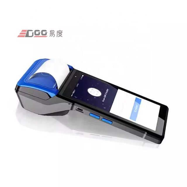 EDOO VS50 Android 12 4G Wifi NFC 5.5 Inch Smart POS Terminal Handheld POS System Barcode Scanner Billing Mobile POS Stock