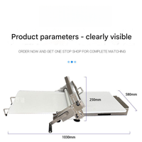 Machine à pâte feuilletée compacte, petite laminoir à pâte de table, manuelle et électrique, pour boulangerie
