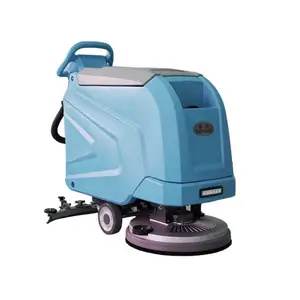 D3M Electric Battery Powered Automatic Tile Industrial Scrubber Washing Machine Floor Cleaner Machine