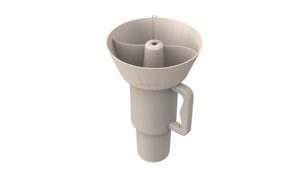 Bol à collation pour gobelet Stanley 40 oz avec poignée, plateau à collation en silicone lavable, anneau à collation réutilisable pour accessoires de tasse Stanley - Product Image 2