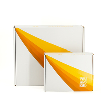 Fabricación de Cajas de Cartón Corrugado Personalizadas con Logotipo Impreso, Cajas de Embalaje Resistentes para Ropa y Calzado