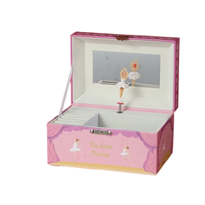 ईयू हॉट सेल फैक्टरी थोक कॉकरोम बॉलेरीना ने जन्मदिन उपहार के लिए संगीत गहने बॉक्स हाथ क्रैंक संगीत गहने बॉक्स - Product Image 1