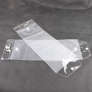 Bao bì tóc giả, túi đựng tóc giả PVC trong suốt tùy chỉnh, túi zip in logo tùy chỉnh - Product Image 1