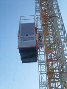 Mesin pengangkat Material Lift konstruksi seri <span class=keywords><strong>SC</strong></span> dengan struktur kompak CE dan EAC diakui - Product Image 5