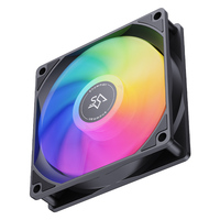 Ventilateur de refroidissement PC SNOWMAN BF120-ARGB-WH 120 mm, nouveau design, roulement fluide, faible bruit, pour boîtier d'ordinateur de jeu, ventilateur pour processeur
