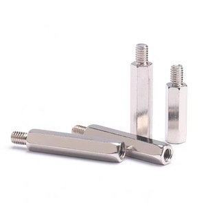 Junchen M3M4 Nickel Plated Hex Stud Male Female Isolation Stud Construction Industry Grade A Plain Carbon Steel - Product Image 4