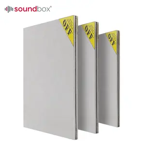 Super Strong Sound Insulation Board Sandwich Fireproof Acoustic Wooden Composite Vibration Damping and Sound Insulation Board