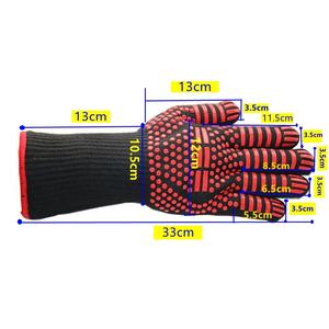 Guantes de Silicona para BBQ Swelder con Certificación CE, Logotipo Personalizado, para Horno y Parrilla, Resistentes al Calor Extremo de 932°F y 1472°F, para Chimenea - Product Image 4