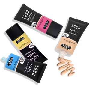 Visage Naturel Meilleur Vegan Noir Femmes BB Crème Maquillage Marque Privée Étanche Mat Couverture Complète Maquillage Liquide Nouveau Fond <span class=keywords><strong>de</strong></span> <span class=keywords><strong>Teint</strong></span> - Product Image 2