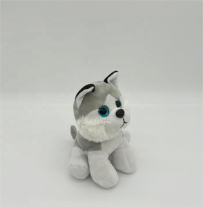 Vente de gros <span class=keywords><strong>Mini</strong></span> <span class=keywords><strong>chien</strong></span> husky en peluche mignon - Product Image 3
