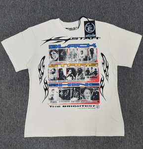 T-shirt d'été en coton style européen et américain pour homme, motif Chip, hip-hop, mode urbaine, marque tendance, manches courtes, dessin animé - Product Image 3