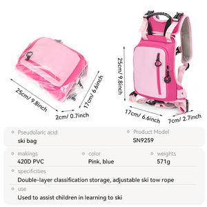 Custom Crianças Ski Snowboard <span class=keywords><strong>Harness</strong></span> Trainer Ski Controle Velocidade <span class=keywords><strong>Harness</strong></span> Kids Ski <span class=keywords><strong>Harness</strong></span> Mochila - Product Image 5