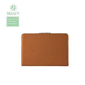 Customized PU Leather <strong>Briefcase</strong> Laptop Pouch Laptop Sleeve Business <strong>Computer</strong> Bag Compatible Notebook <strong>IPad</strong> - Product Image 1