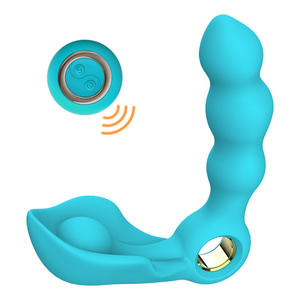 Pea Pods ferngesteuertes vibrierendes großes Prostata-Massagegerät 36-Vibrationsmuster für Damen und Männer - Product Image 1